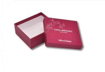 Customized printed  packing boxes coated paper box