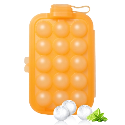 15 scoop round ice tray